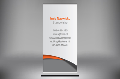 Efektowna reklama mobilna, Motywy, Abstrakcja - Roll-up Netprint