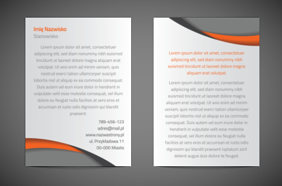 Informacje ładnie podane, Motywy, Abstrakcja - Ulotki Netprint