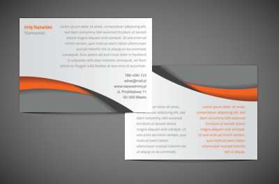 Skutecznie i na temat, Motywy, Abstrakcja - Ulotki Netprint