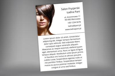 Takie metamorfozy są możliwe!, Zdrowie i uroda, Salon fryzjerski - Plakaty Netprint