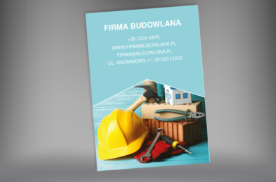 Kolor nadziei przed budową?, Budownictwo, Firma budowlana - Plakaty Netprint