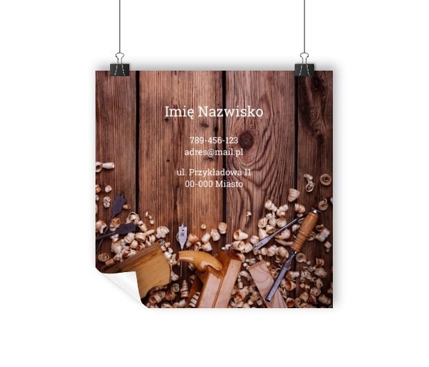 Sugestywnie i efektownie, Budownictwo, Remont i Wykończenia - Plakaty Wielkoformatowe Netprint szablony online