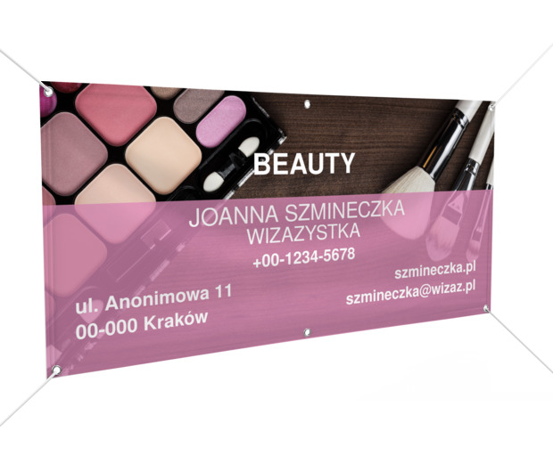 Kobiety lubią te kolory, Zdrowie i uroda, Wizaż - Banery Netprint szablony online