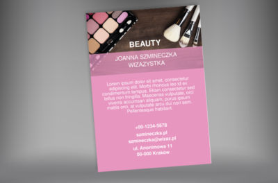 Z modą pod rękę, Zdrowie i uroda, Wizaż - Plakaty Netprint