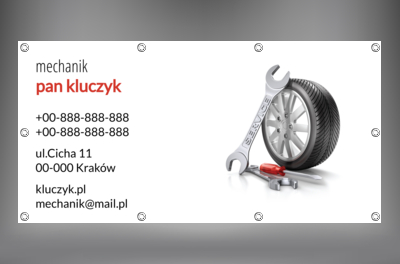 Jedyny taki w okolicy, Motoryzacja, Mechanik - Banery Netprint