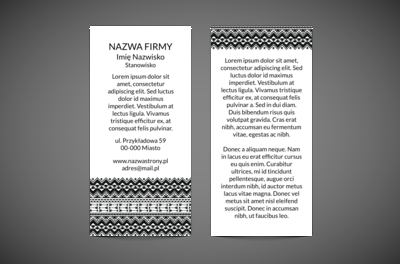 Taka ulotka przyciąga wzrok, Motywy, Uniwersalne - Ulotki Netprint