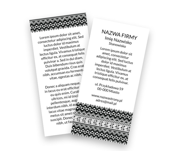 Taka ulotka przyciąga wzrok, Motywy, Uniwersalne - Ulotki Netprint szablony online