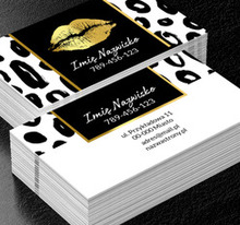 Świetna wizytówka dla branży beauty, Motywy, Glamour - Wizytówki Netprint