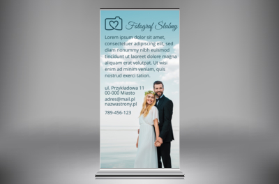 Reklama, która was wyróżni, Fotografia, Fotograf ślubny - Roll-up Netprint