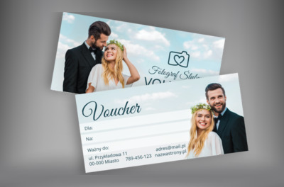 Prezent  w romantycznym wydaniu, Fotografia, Fotograf ślubny - Vouchery Netprint