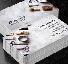 Stylowa wizytówka, Zdrowie i uroda, Salon fryzjerski - Wizytówki Netprint