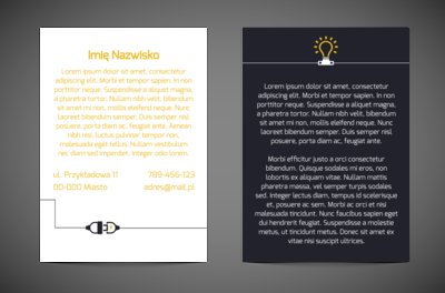 Raz ciemno, raz jasno, Budownictwo, Elektryk - Ulotki Netprint