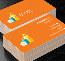 Świece zapachowe, Medycyna, Masażysta - Wizytówki Netprint