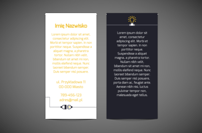 Skromnie, ale bardzo konkretnie, Budownictwo, Elektryk - Ulotki Netprint