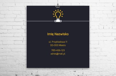 Ciemno? To chwilowe!, Budownictwo, Elektryk - Plakaty Wielkoformatowe Netprint