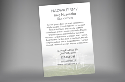 Sugestywnie i modnie, Budownictwo, Deweloper - Plakaty Netprint