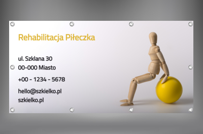 Nic ująć, nic dodać, Medycyna, Rehabilitacja - Banery Netprint