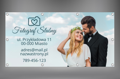 Przyciągamy uwagę przyszłych nowożeńców, Fotografia, Fotograf ślubny - Banery Netprint