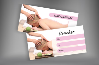 Reklama i prezent, Medycyna, Masażysta - Vouchery Netprint