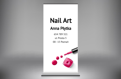 Kropla za kroplą, Zdrowie i uroda, Wizaż - Roll-up Netprint