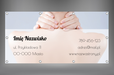 Niech przyciąga z daleka, Medycyna, Masażysta - Banery Netprint