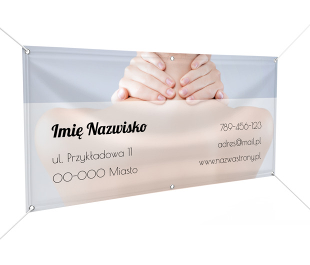 Niech przyciąga z daleka, Medycyna, Masażysta - Banery Netprint szablony online