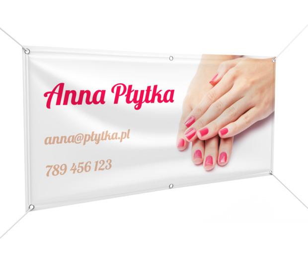 Zachęta w rozmiarze XXL, Zdrowie i uroda, Salon kosmetyczny - Banery Netprint szablony online