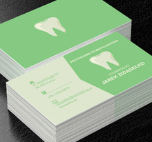 Perłowa biel, Medycyna, Stomatologia - Wizytówki Netprint