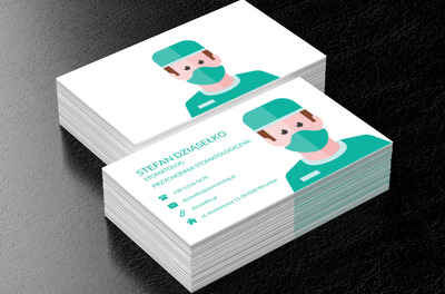 Przyjazny stomatolog, Medycyna, Stomatologia - Wizytówki Netprint