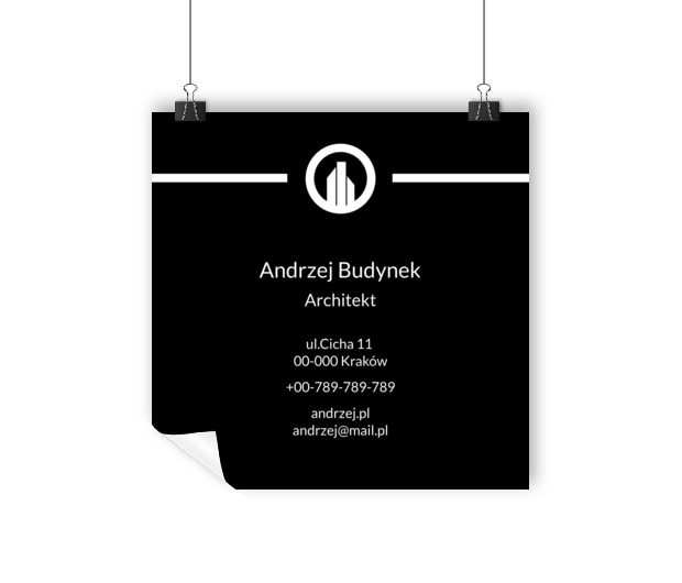 Przyciągamy efektownym detalem, Budownictwo, Architektura - Plakaty Wielkoformatowe Netprint szablony online