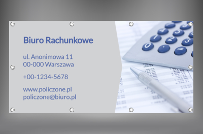 Od razu ci zaufają, Finanse i ubezpieczenia, Biuro rachunkowe  - Banery Netprint