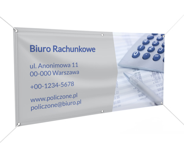 Od razu ci zaufają, Finanse i ubezpieczenia, Biuro rachunkowe  - Banery Netprint szablony online