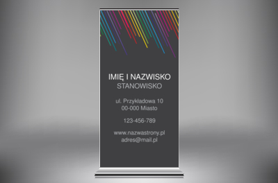 Skuteczna sugestia graficzna, Telekomunikacja i Internet, Grafik komputerowy - Roll-up Netprint