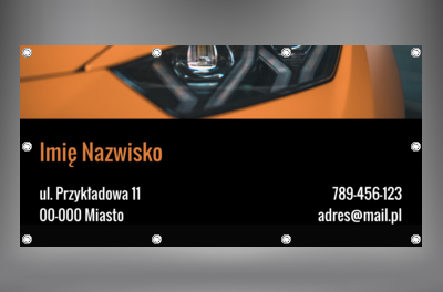 Bryka, która łypie okiem, Motoryzacja, Dealer - Banery Netprint