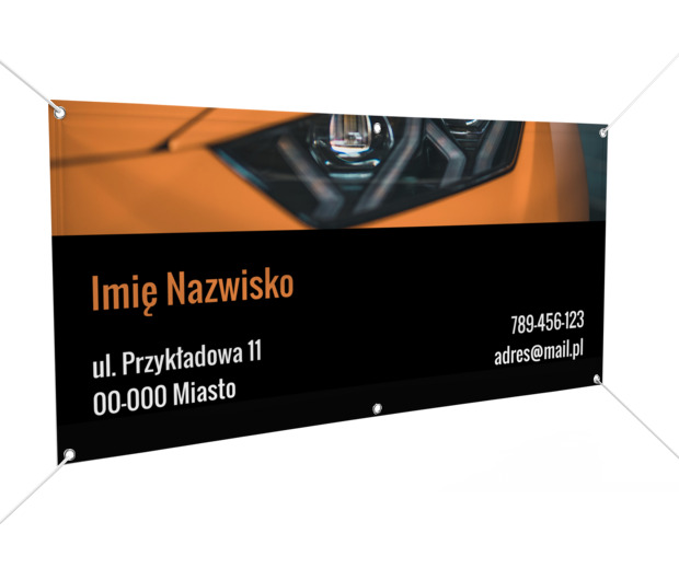 Bryka, która łypie okiem, Motoryzacja, Dealer - Banery Netprint szablony online