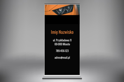 Wyróżniajcie się wszędzie, Motoryzacja, Dealer - Roll-up Netprint