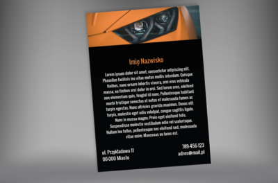 Przyciągamy wzrok, Motoryzacja, Dealer - Plakaty Netprint