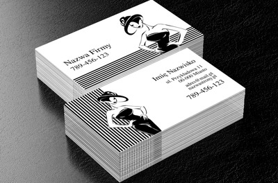 Z modą pod rękę, Sprzedaż, Odzież - Wizytówki Netprint