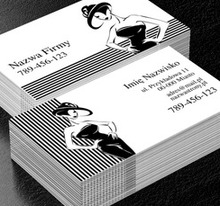 Z modą pod rękę, Sprzedaż, Odzież - Wizytówki Netprint