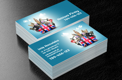 Z wami będzie łatwiej, Edukacja, Nauka języków obcych - Wizytówki Netprint