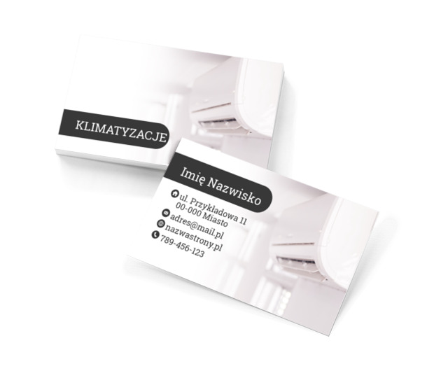 Dbacie o dobry klimat, Budownictwo, Remont i Wykończenia - Wizytówki Netprint szablony online