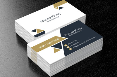 Dla nowoczesnej firmy, Motywy, Uniwersalne - Wizytówki Netprint