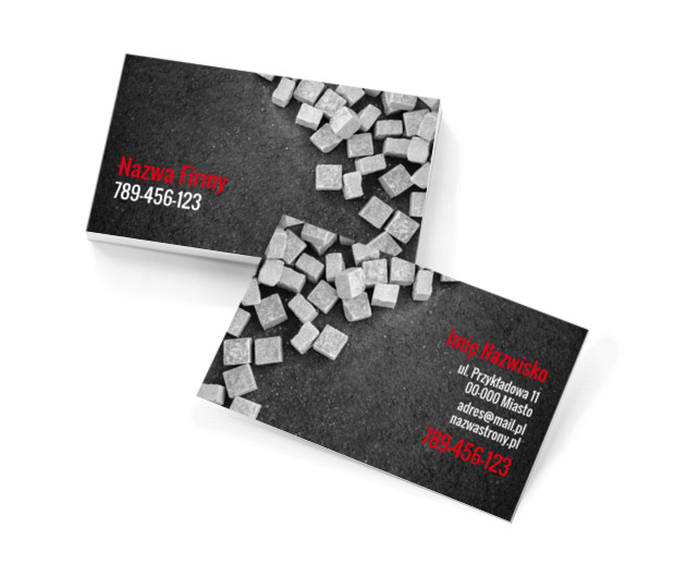 Specjaliści od układanek, Budownictwo, Remont i Wykończenia - Wizytówki Netprint szablony online