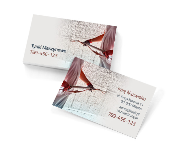 Profesjonalne upiększanie, Budownictwo, Remont i Wykończenia - Wizytówki Netprint szablony online