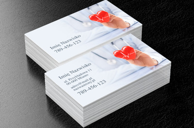 Specjalista godny zaufania, Medycyna, Lekarz - Wizytówki Netprint