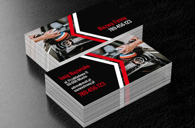 Odpicowane bryki to wasze dzieło, Motoryzacja, Mechanik - Wizytówki Netprint