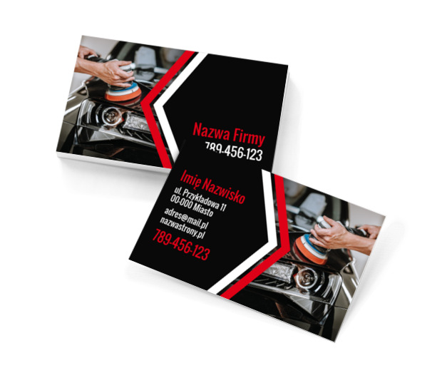 Odpicowane bryki to wasze dzieło, Motoryzacja, Mechanik - Wizytówki Netprint szablony online