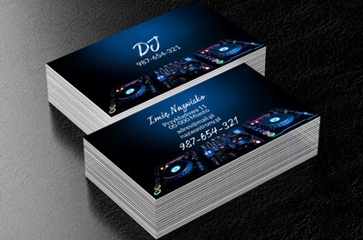 Gwarantujesz dobrą zabawę?, Rozrywka, DJ - Wizytówki Netprint