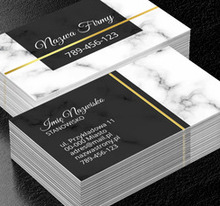 Prestiżowa wizytówka imienna, Motywy, Glamour - Wizytówki Netprint