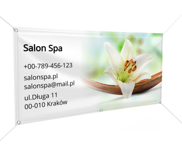 Piękno zawsze się sprawdza, Zdrowie i uroda, SPA - Banery Netprint szablony online